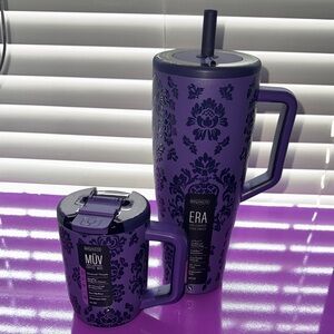 BrüMate Violet Veil Coffee Mug and Tumbler Set